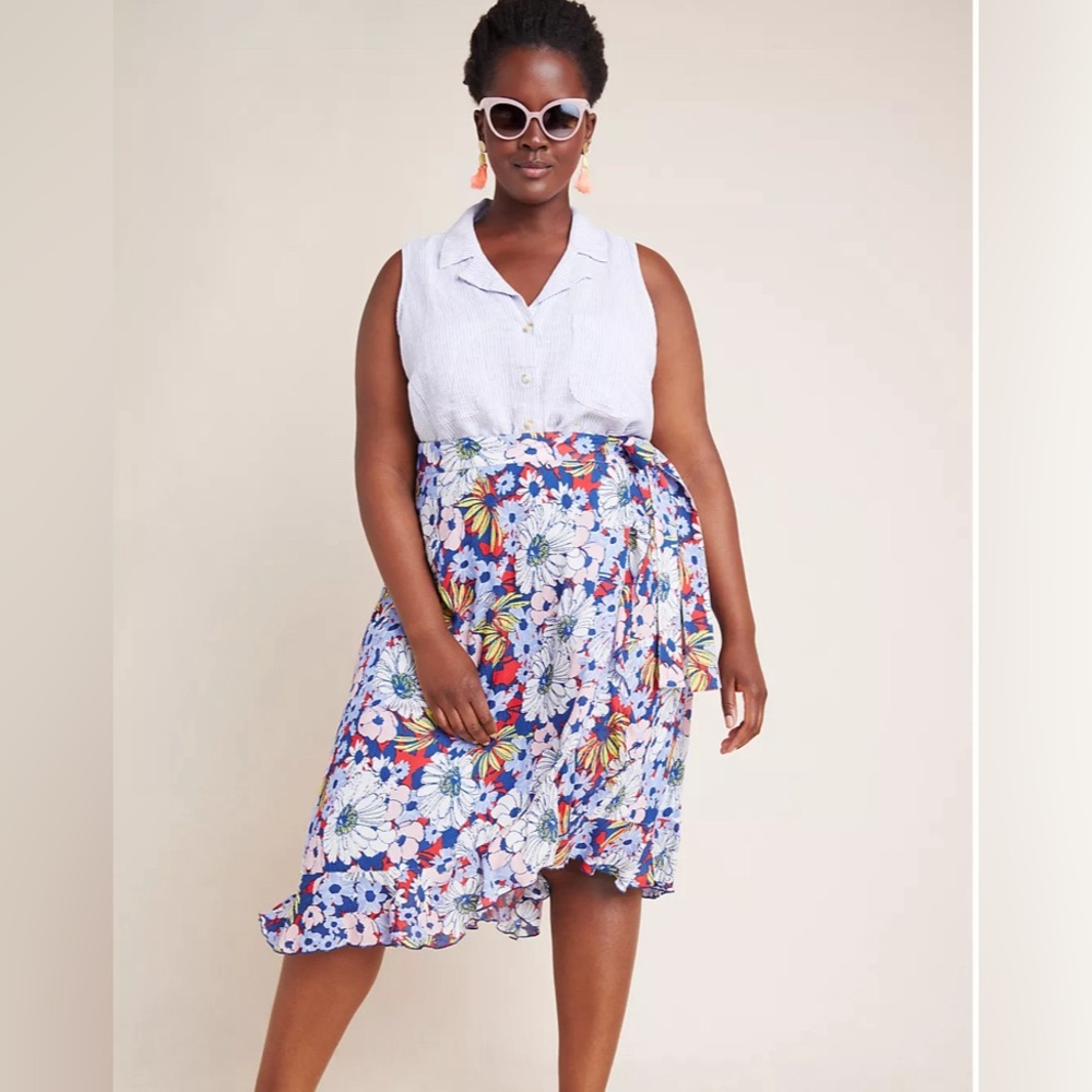 Maeve Floral Multicolor Skirt